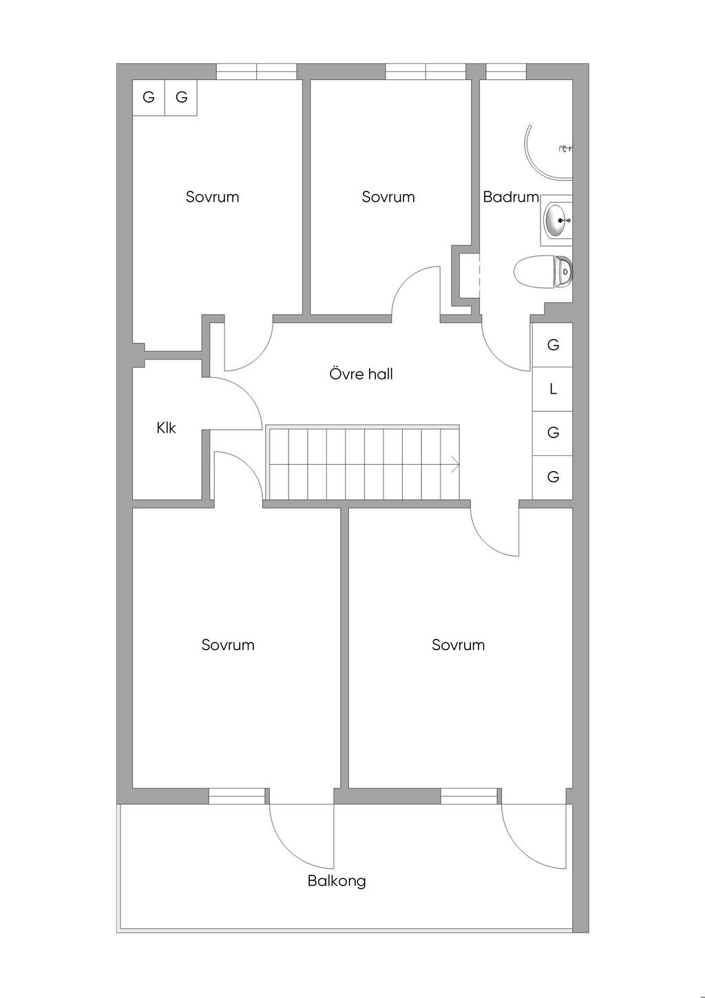 Övre plan