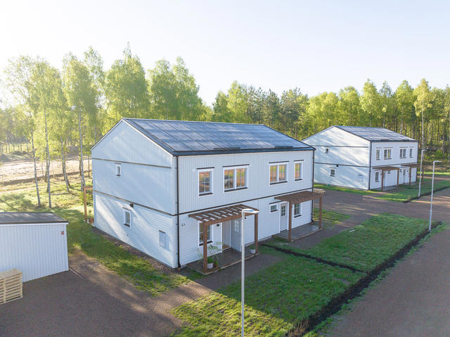 Välkommen till Nässelvägen och det större huset med 5 rok och 127 kvm. Inspirationsbild från visningshuset på Nässelvägen 6A (127 kvm).