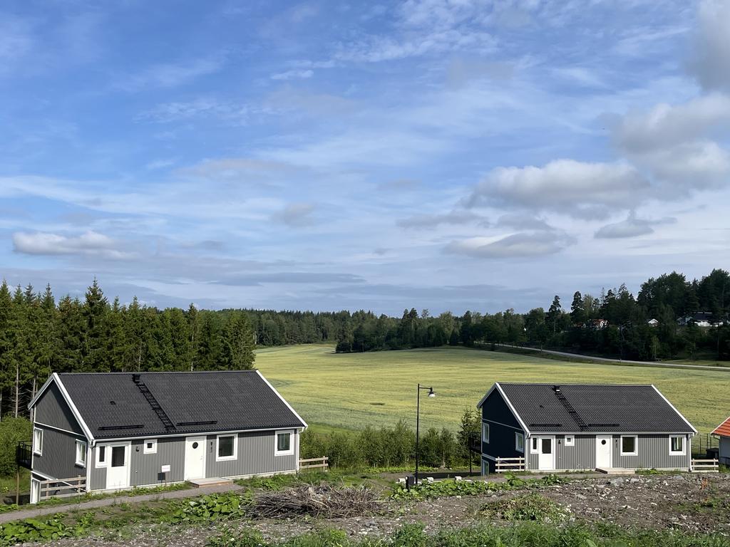 Det högra huset - med de öppna fälten som utsikt!