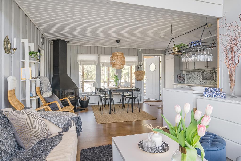 Öppen planlösning stora huset