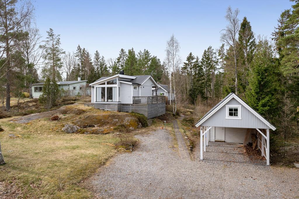 Vy mot fastigheten