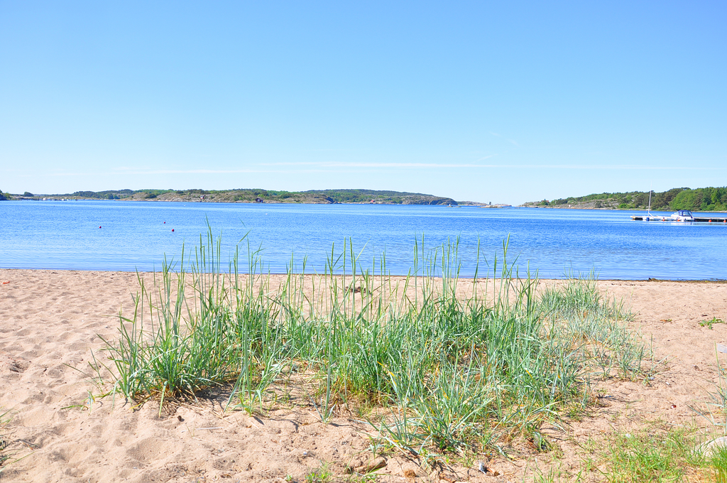 Miljöbild Grebbestad badstrand