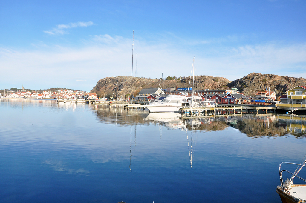 Miljöbild Grebbestad hamn