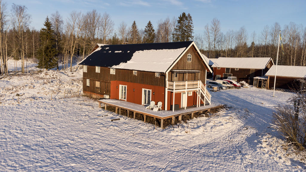 Lägenheter, baksida. 