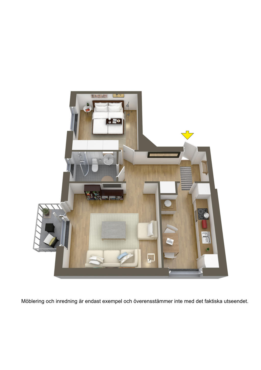Planlösning 3D