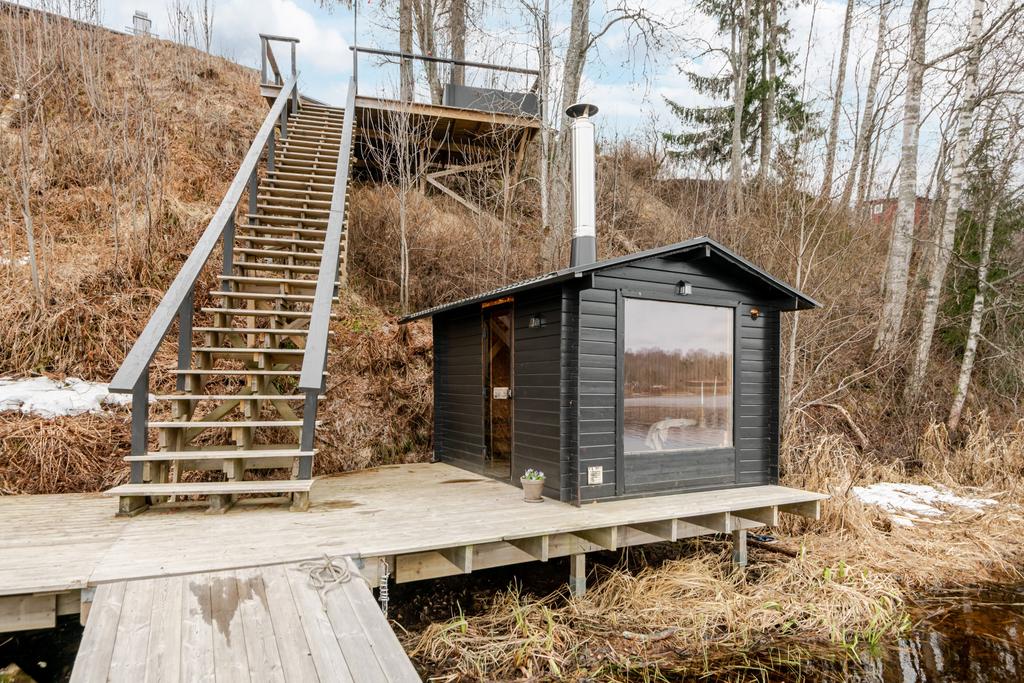Som en dröm - bastu vid älven!