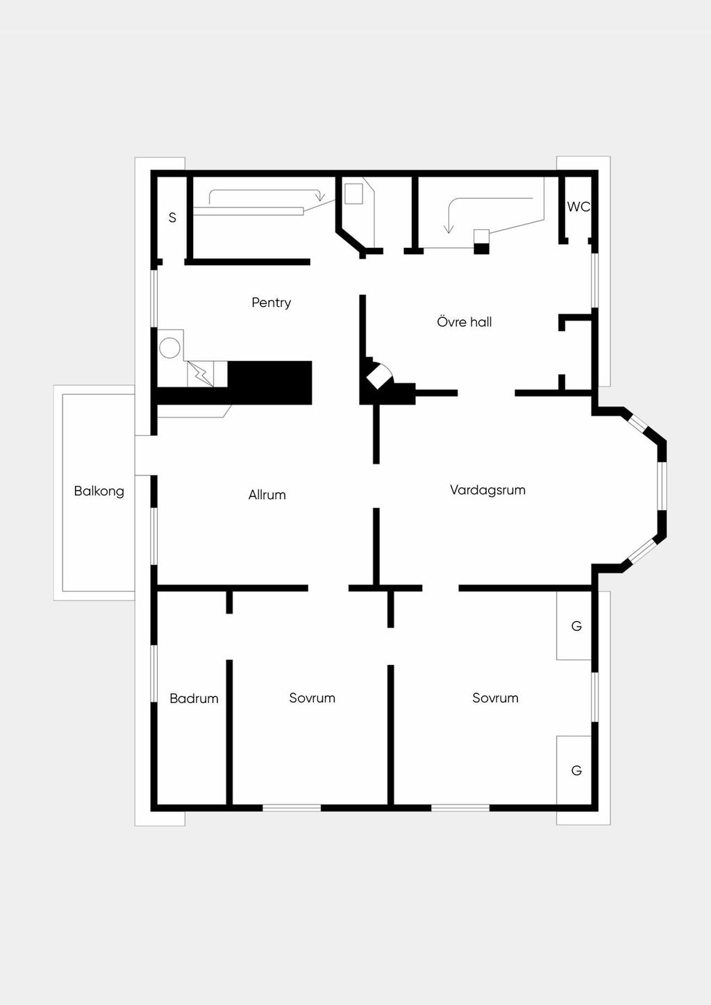Övre plan