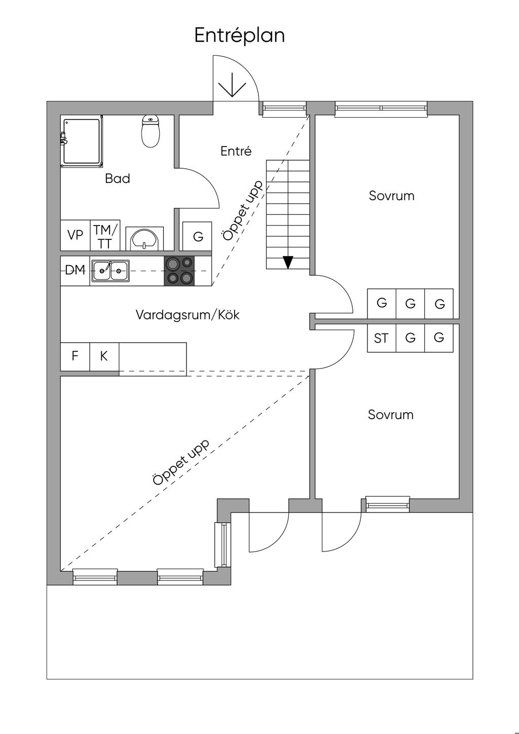 Alternativ Planlösning