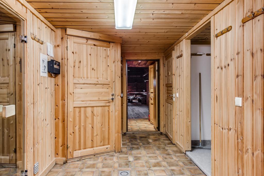 Omklädningsdel i puben