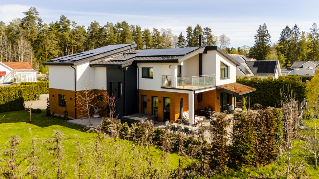 Huset från sidan