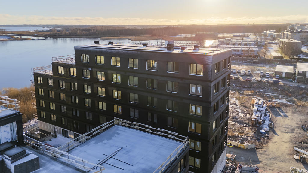 Bostaden är belägen på våning 5/6