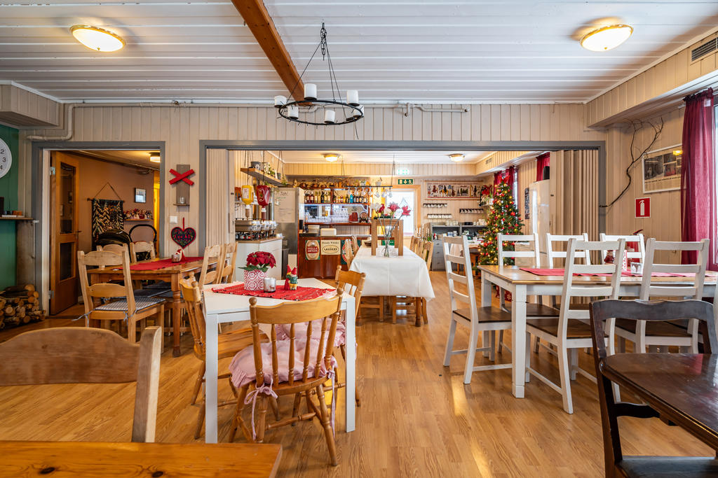 En familjär, lugn och trivsam miljö för matgästerna