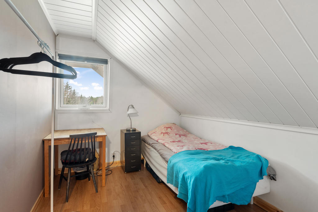 Sovrum på övre plan