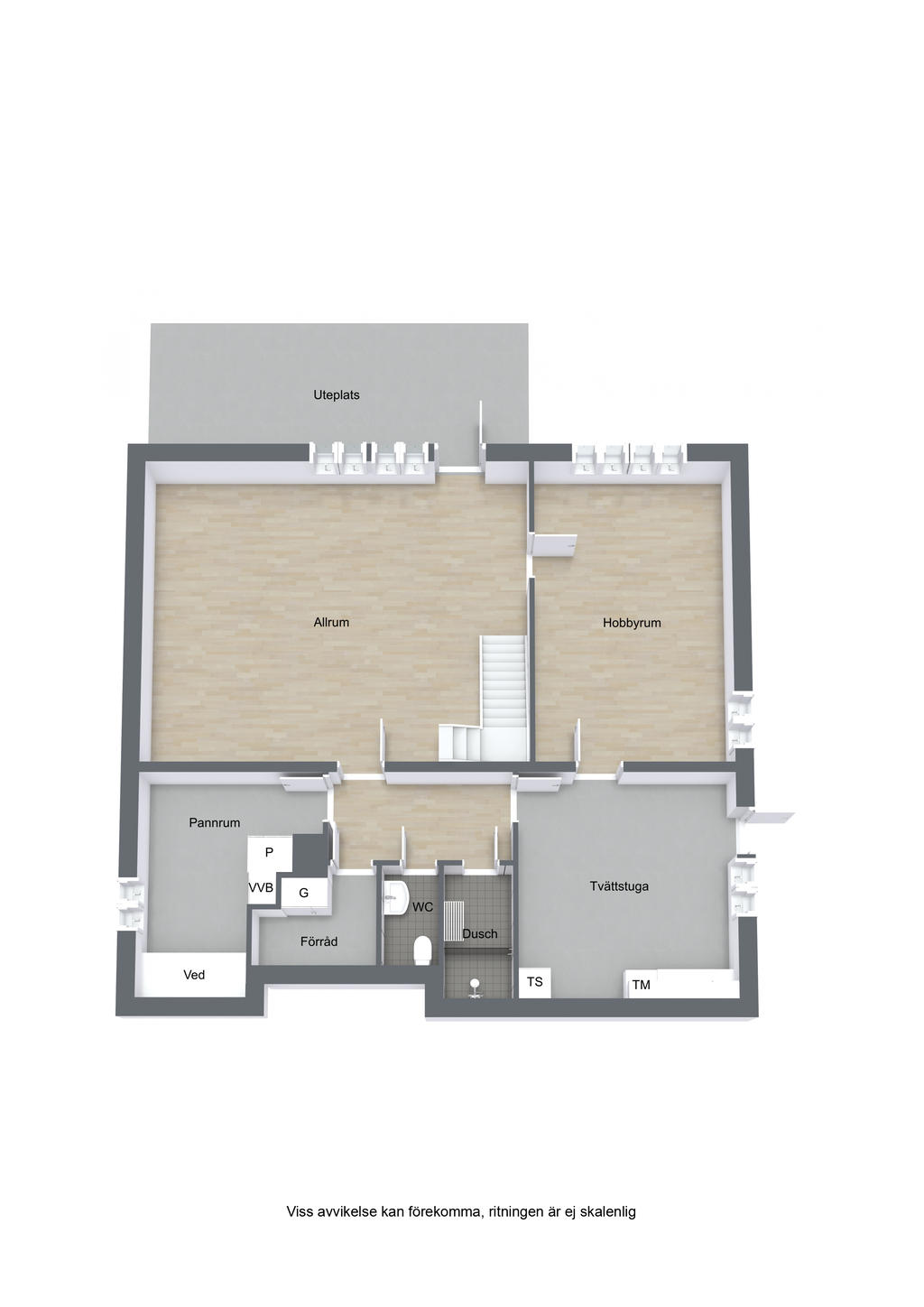 Nedre plan.
