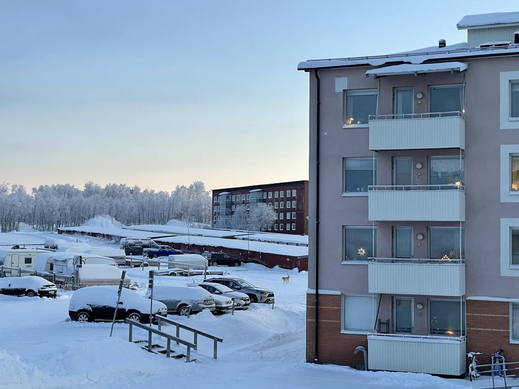 Utsikt från balkong