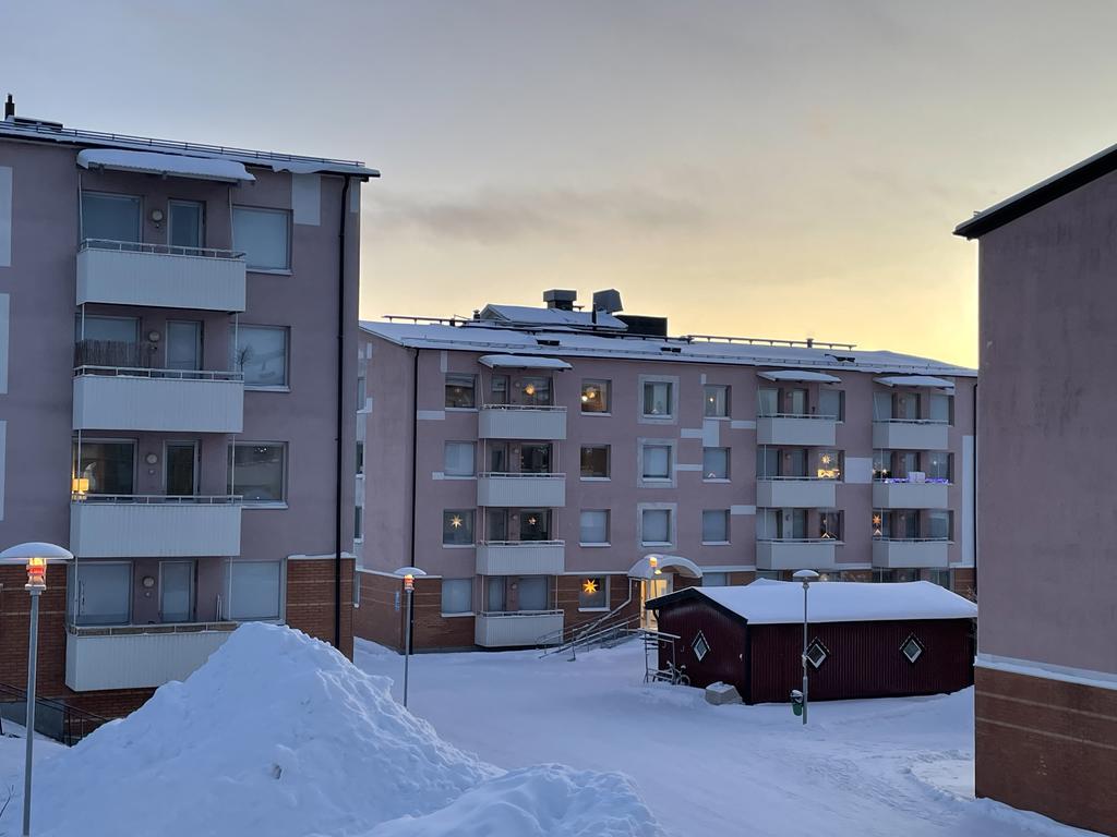 Utsikt från balkong
