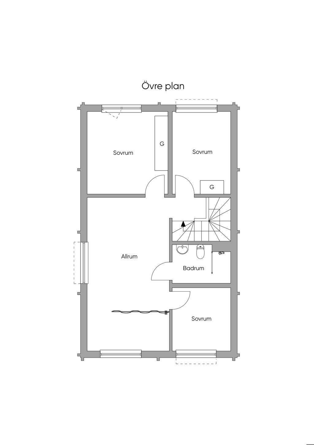 Övre plan