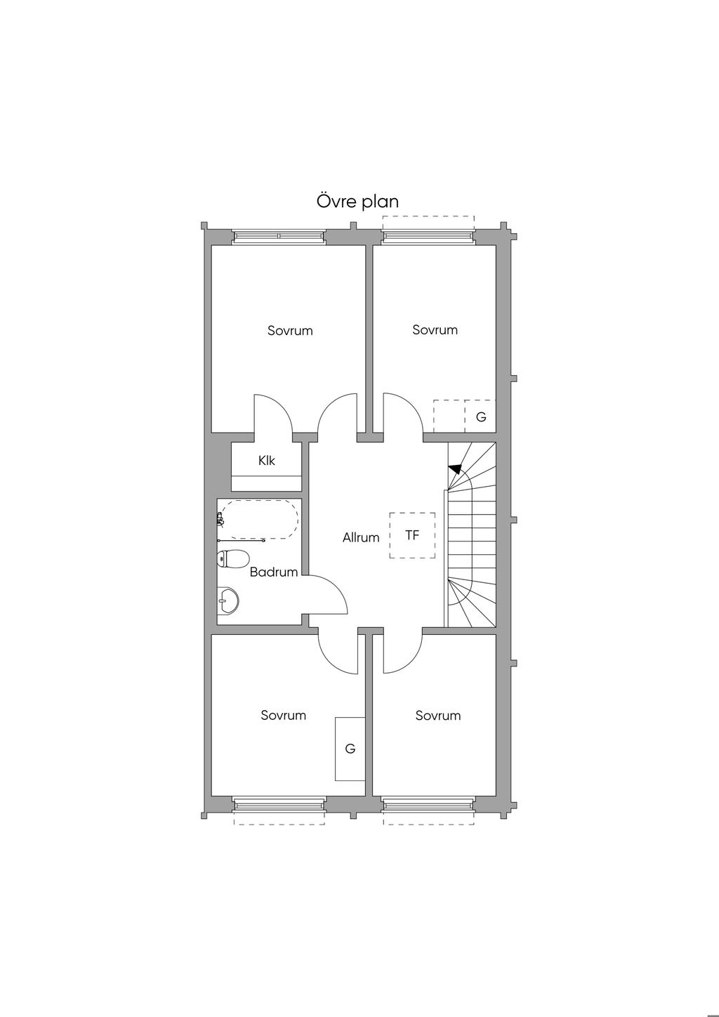 Övre plan