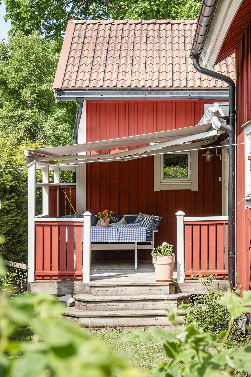 Uteplats på baksida