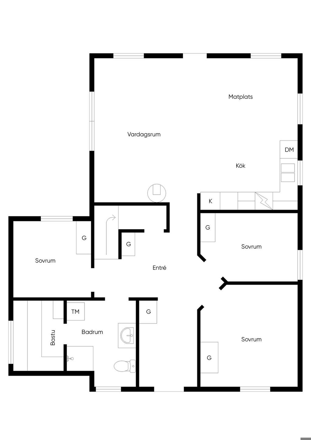 Planlösning Entré plan 