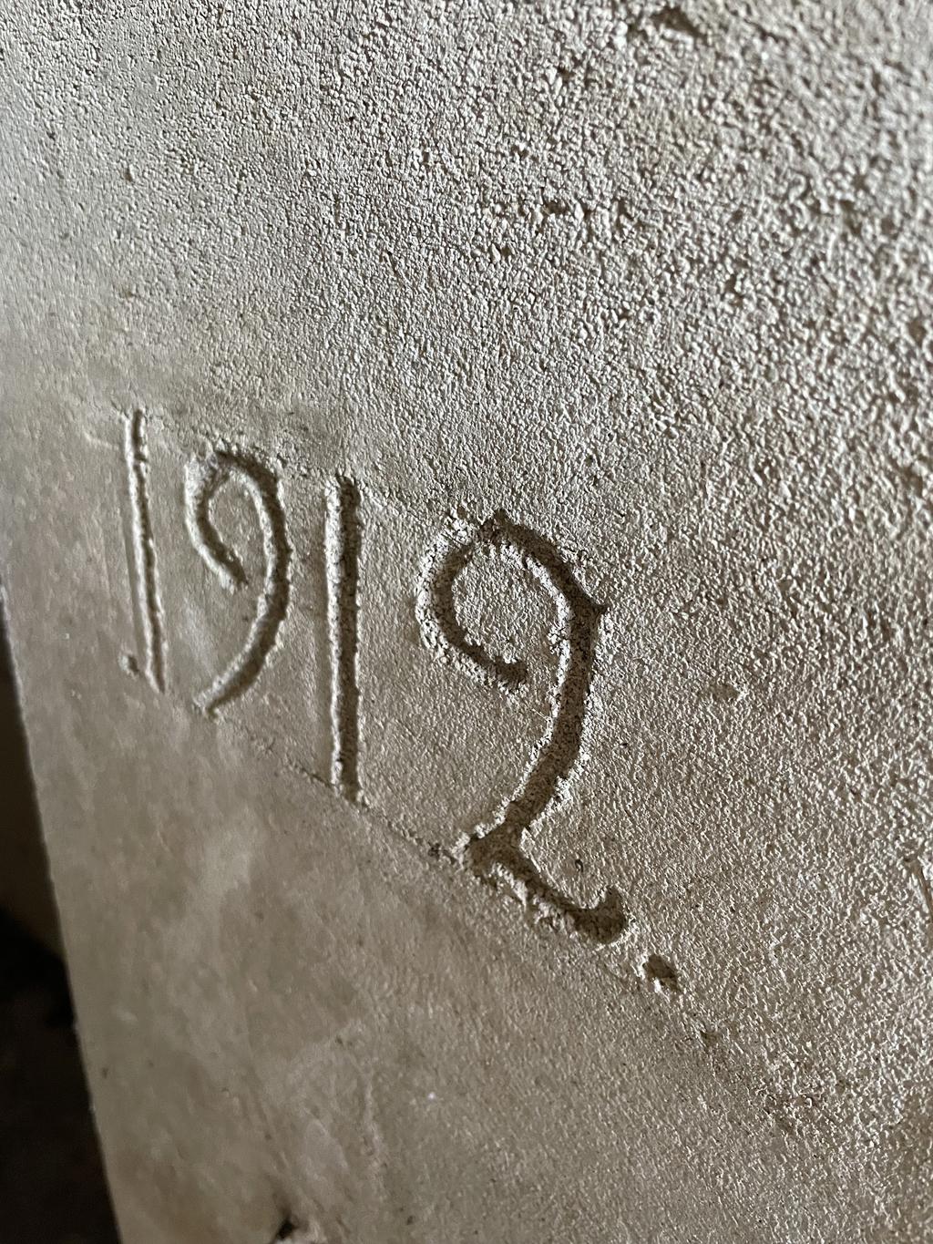 Jordkällare från år 1912. 