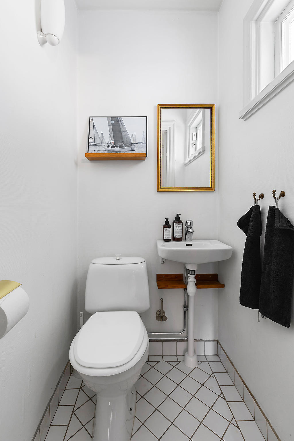 Gäst-wc entréplan