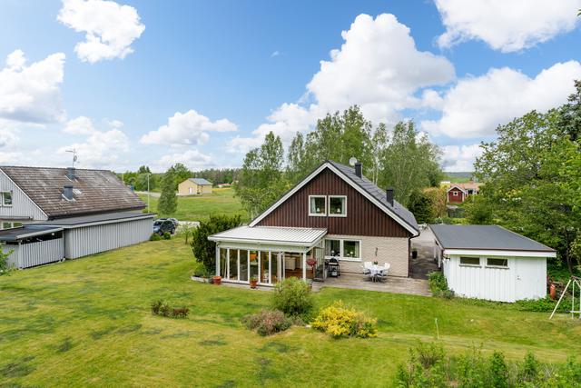 Huset från baksidan