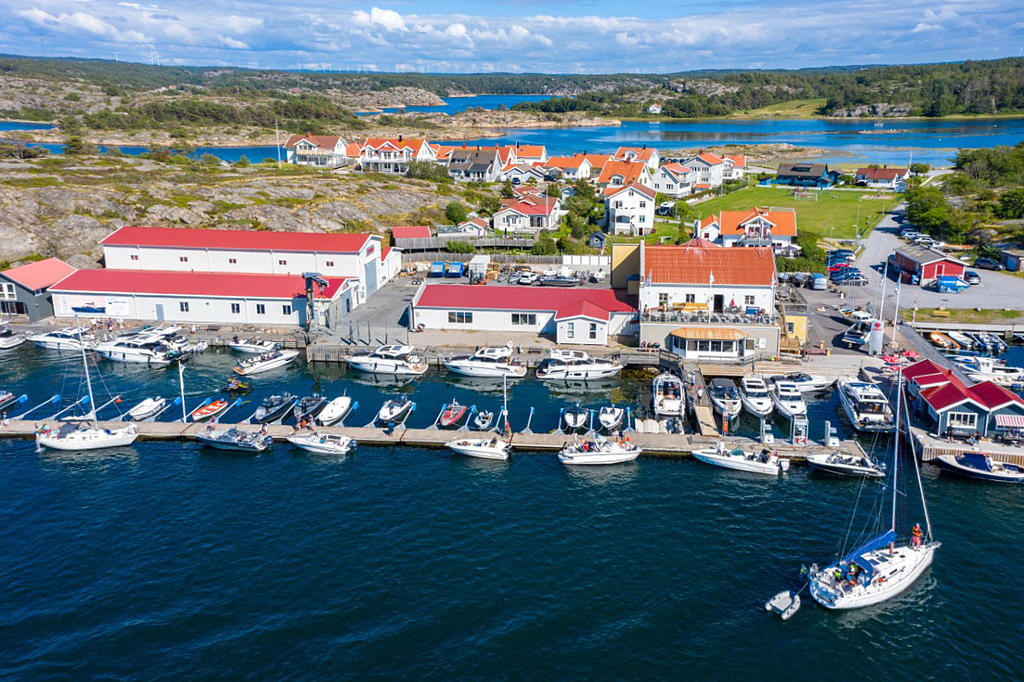 Miljöbild Havstenssund GMB Marina och Havstenssunds Bistro och Deli