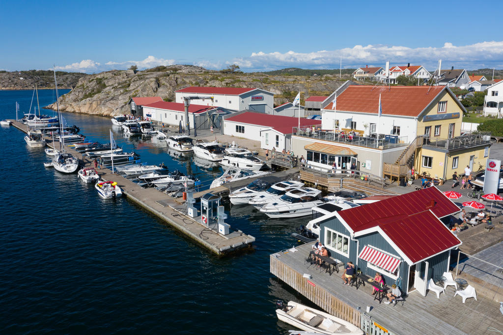 Miljöbild Havstenssund GMB Marina och Havstenssunds Bistro och Deli
