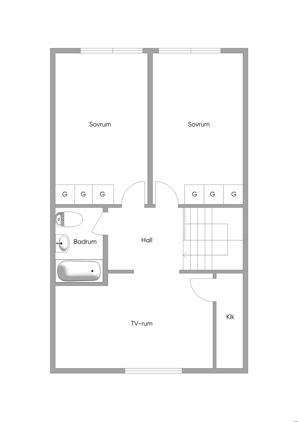 Övre plan