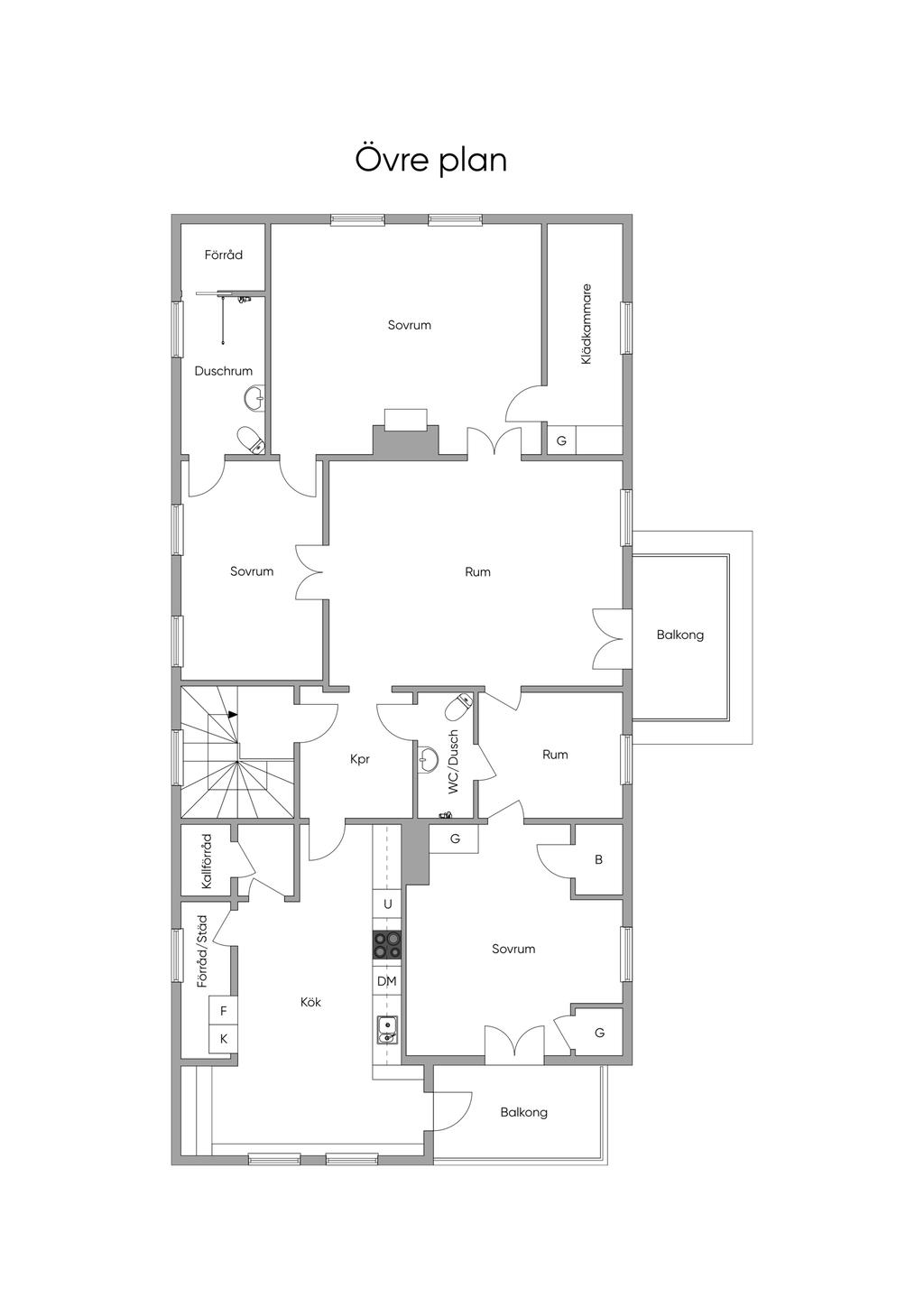 Övre plan