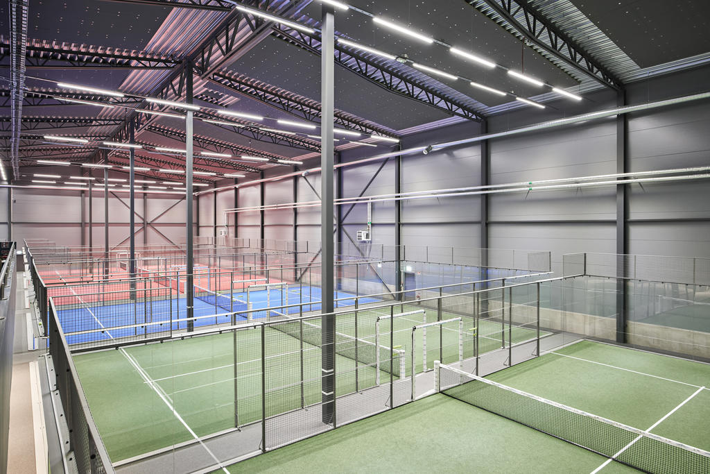 Del av den stora hallen där anpassning kan diskuteras för nya verksamhetsbehov.