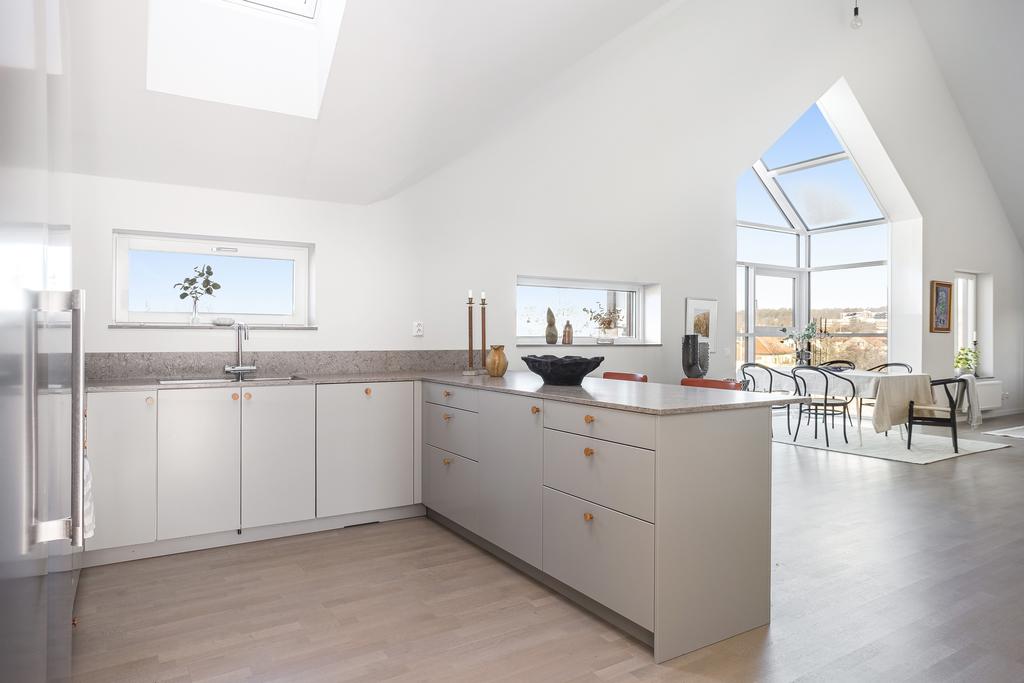 Öppet kök med köksö