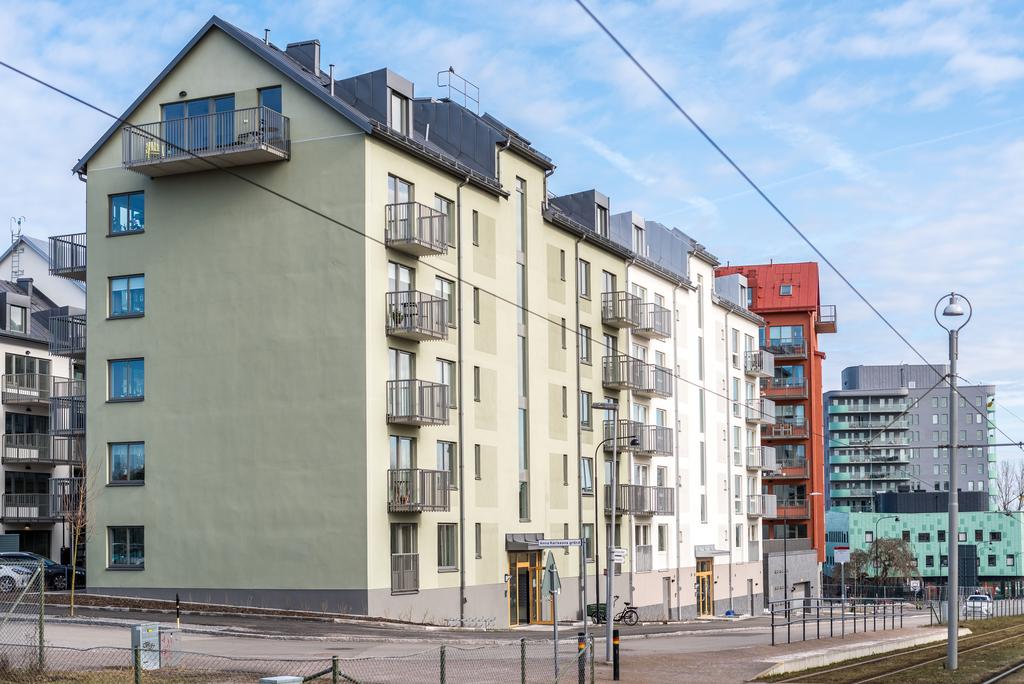 Här bor man nära kommunikationer