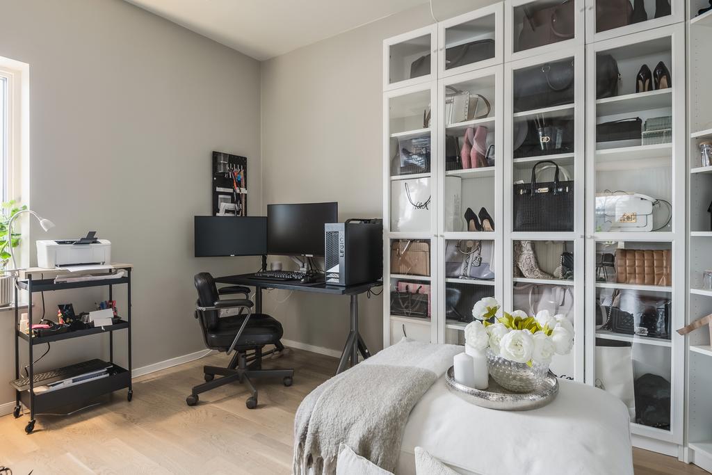 ... och kontor. Även perfekt som gästrum.