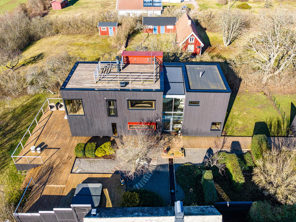 Takterass med 360 grader fantastiska vyer!