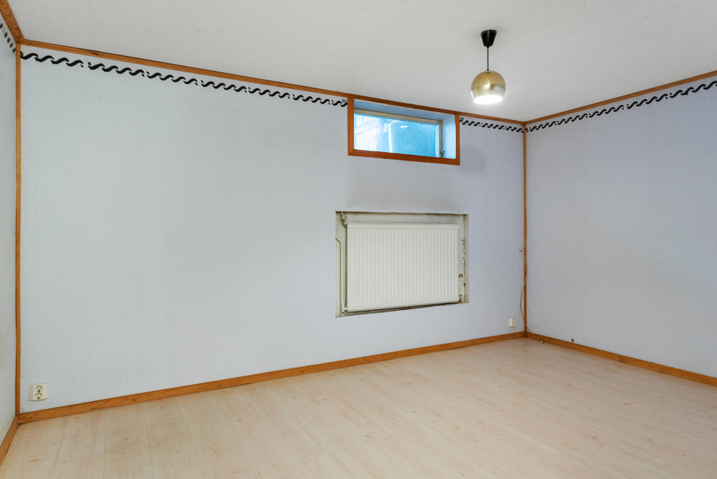Rum källarplan. 