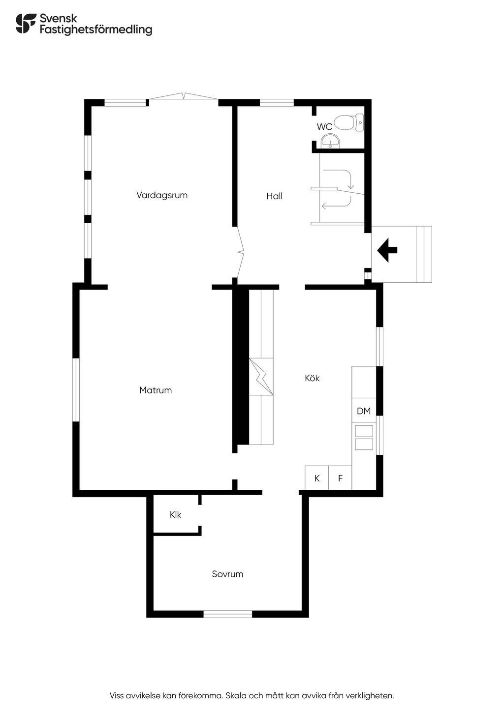 Planlösning - Entréplan