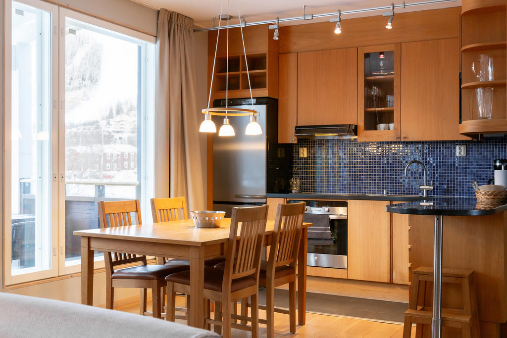 Bilderna kan vara från olika 76 kvm stora typlägenheter.