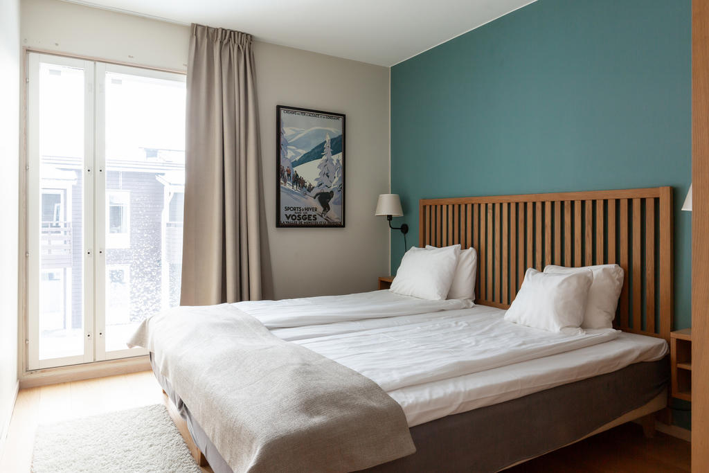 Bilderna kan vara från olika 76 kvm stora typlägenheter.