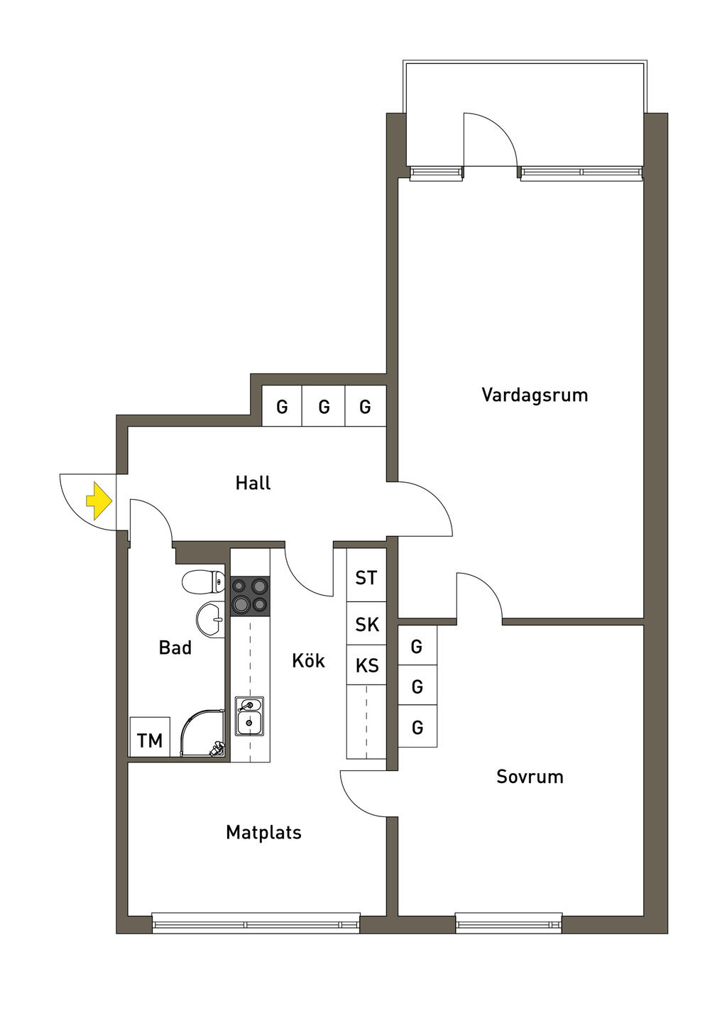 Planlösning