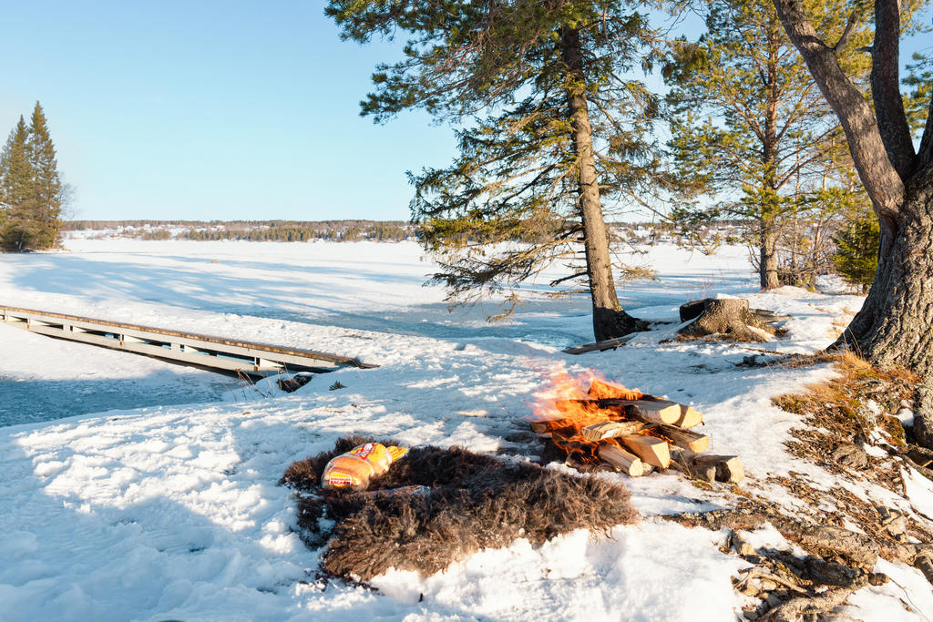 Brygga med tillgång till båtplats