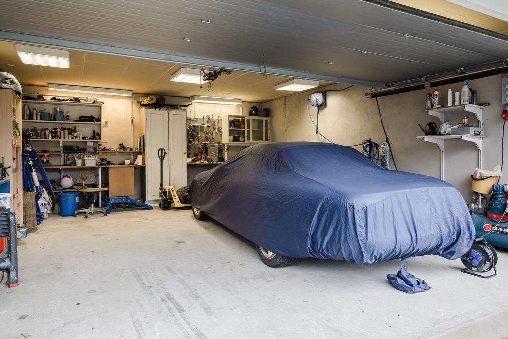 Isolerat dubbelgarage