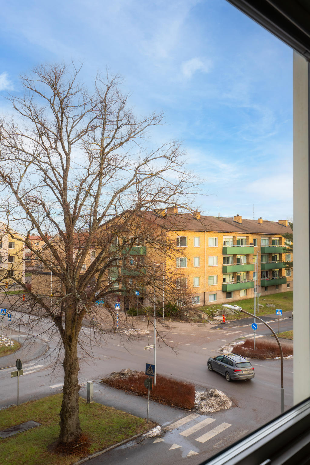 Utsikt från vardagsrum