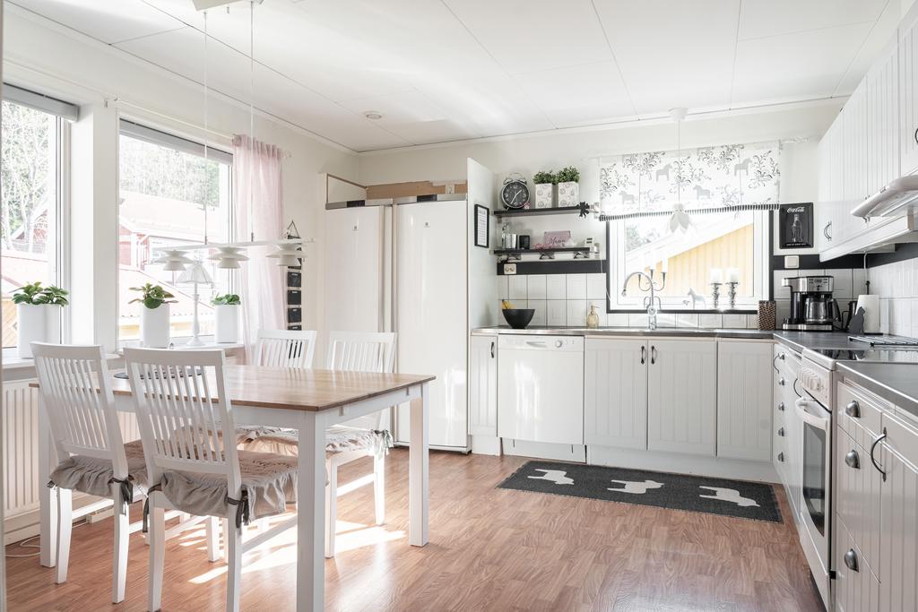 Kök med matplats