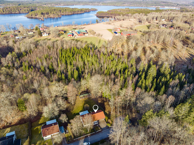 Med naturen som granne, längst in på återvändsgata. 