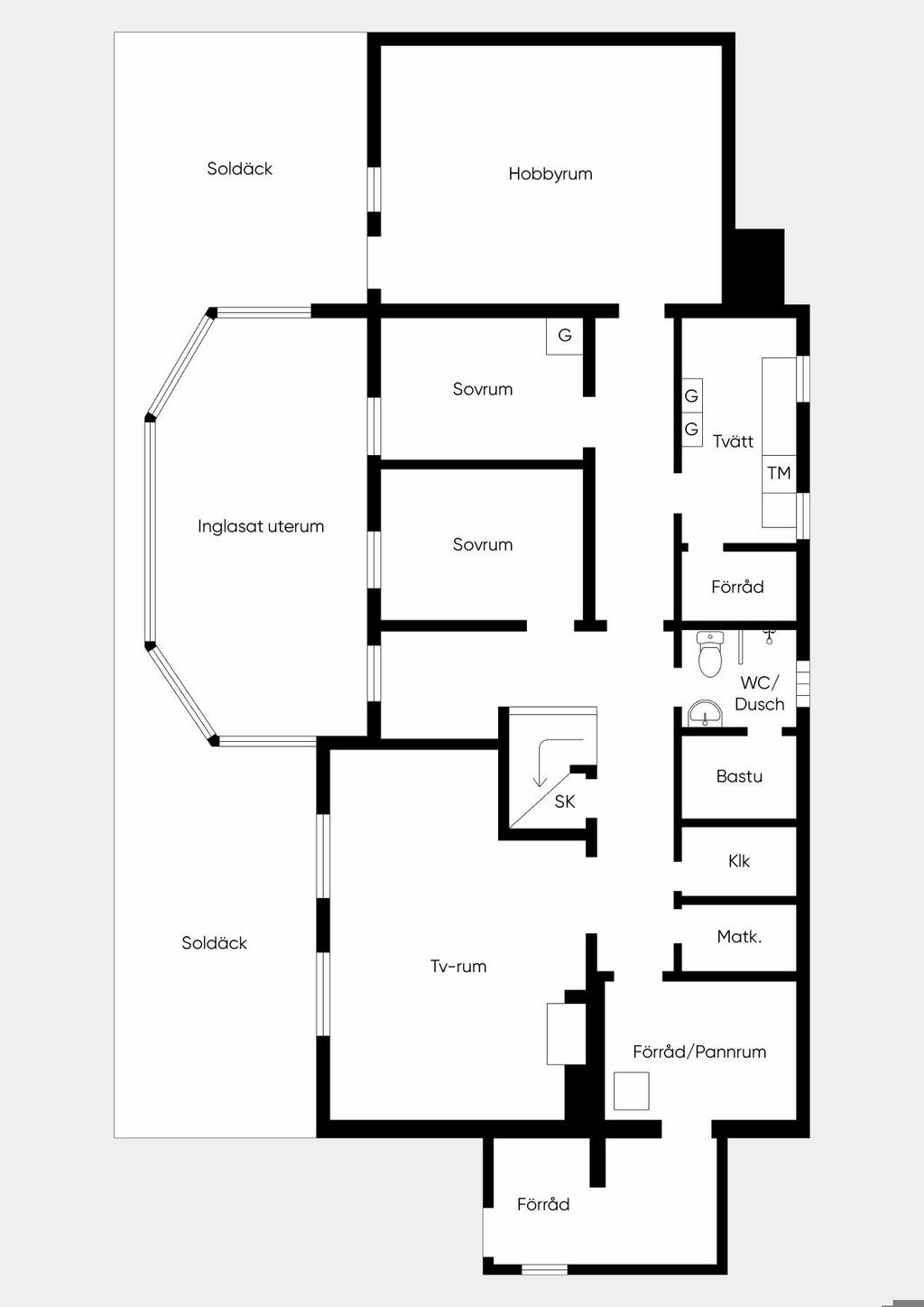 Souterrängplan