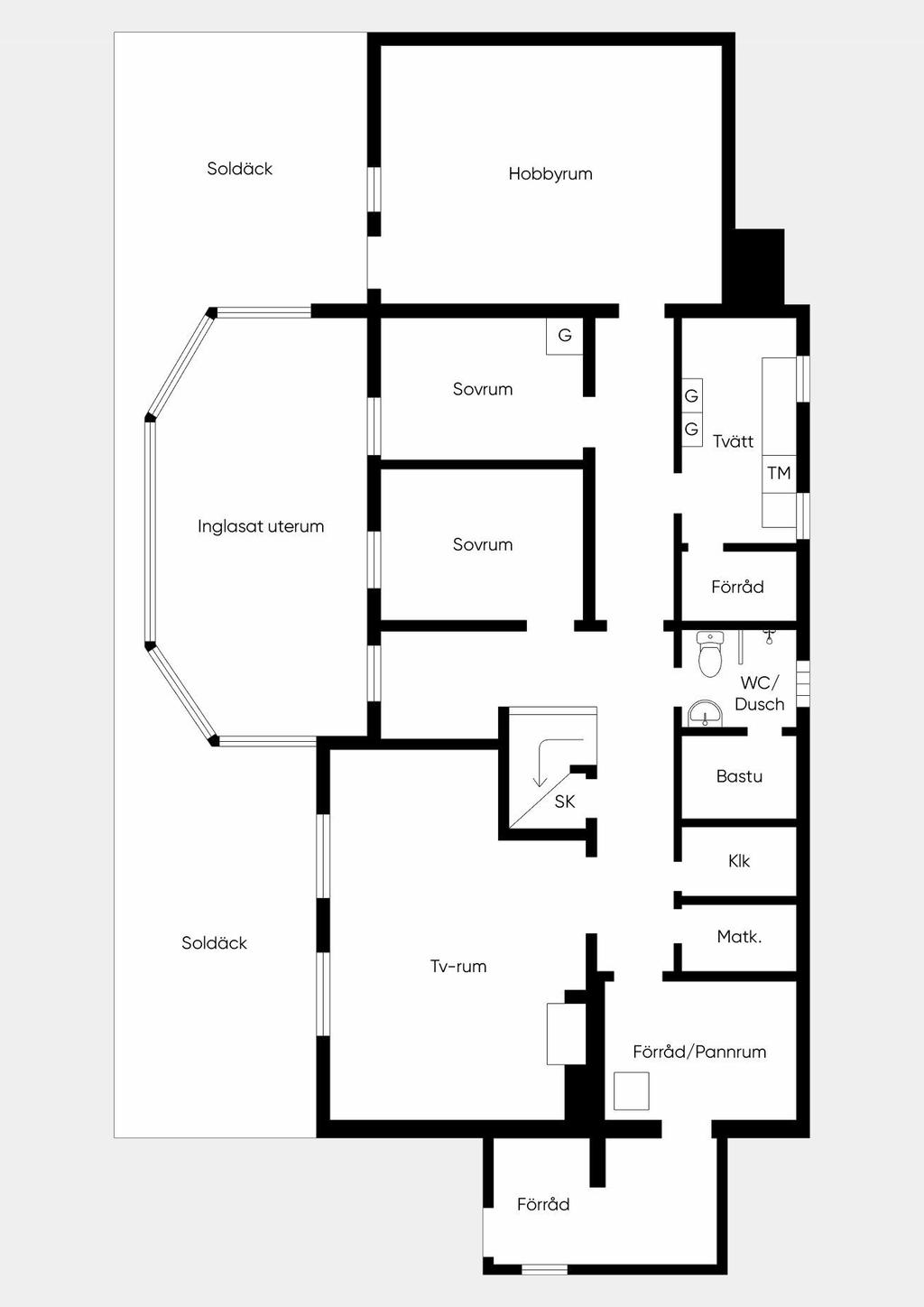 Souterrängplan