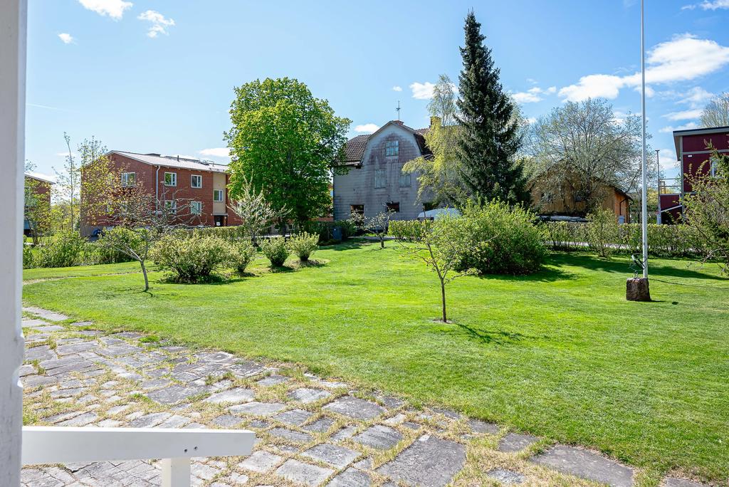 Trädgårdens framsida