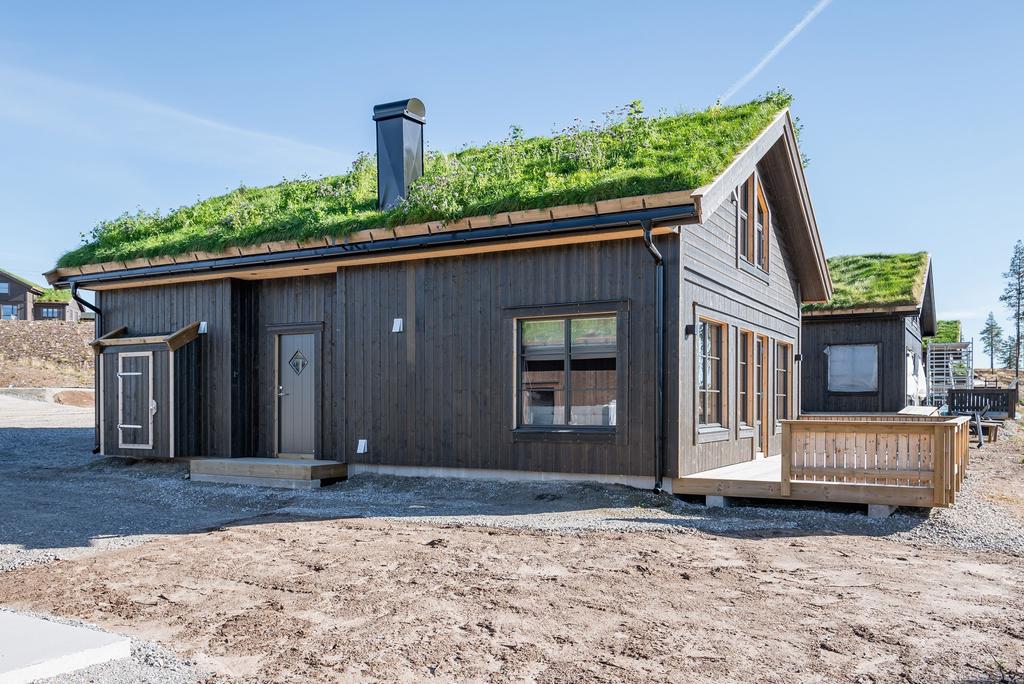 EXEMPELBILD färdig stuga. Observera att stugan på bilden kan vara extrautrustad